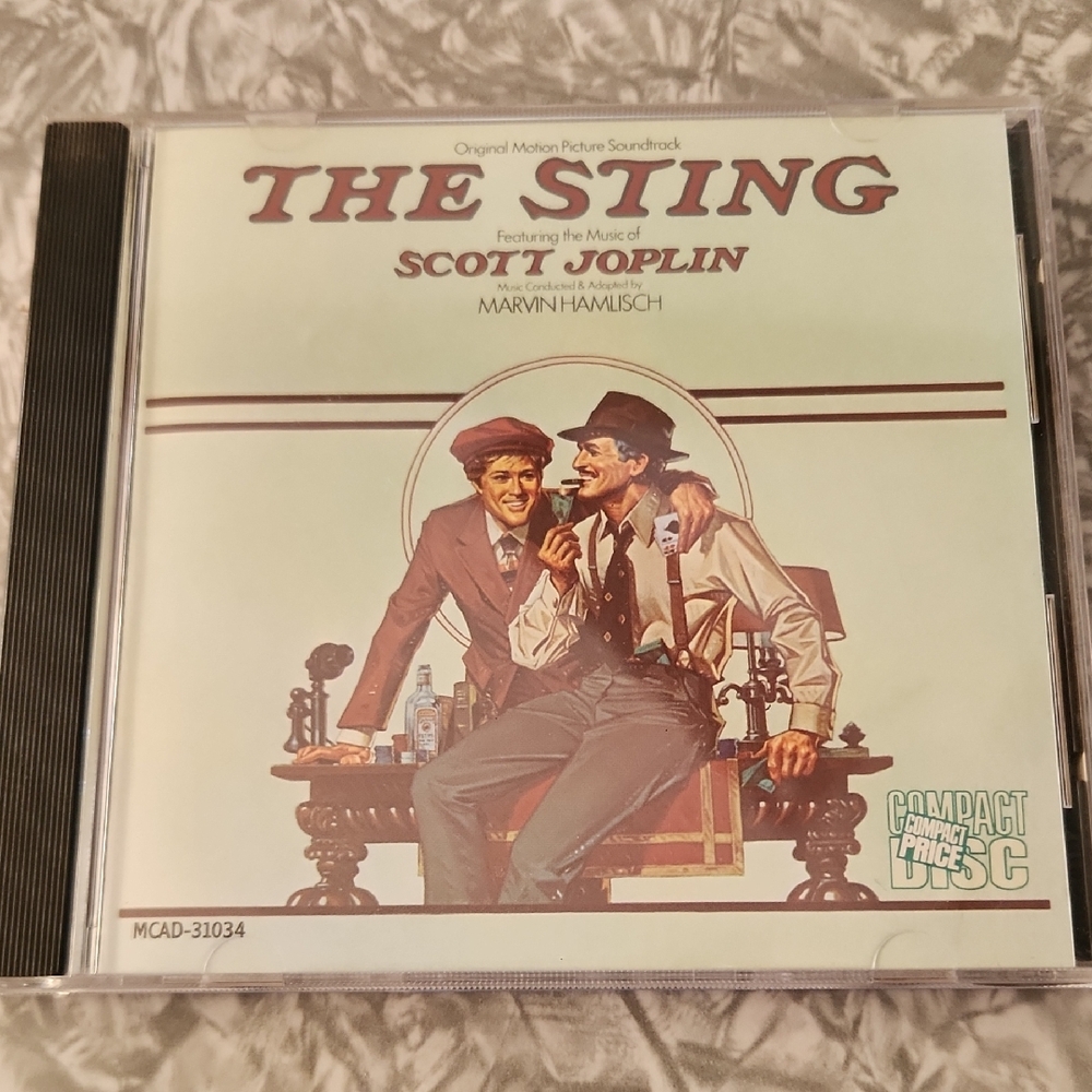 The Sting Soundtrack CD - Black Case
